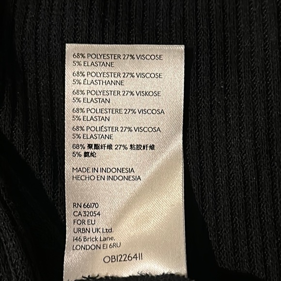 Free people black sweater. - Picture 8 of 9